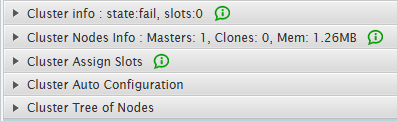 Cluster Info Cluster Info